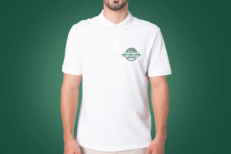 Next Level Golf Stick Polo-Shirts